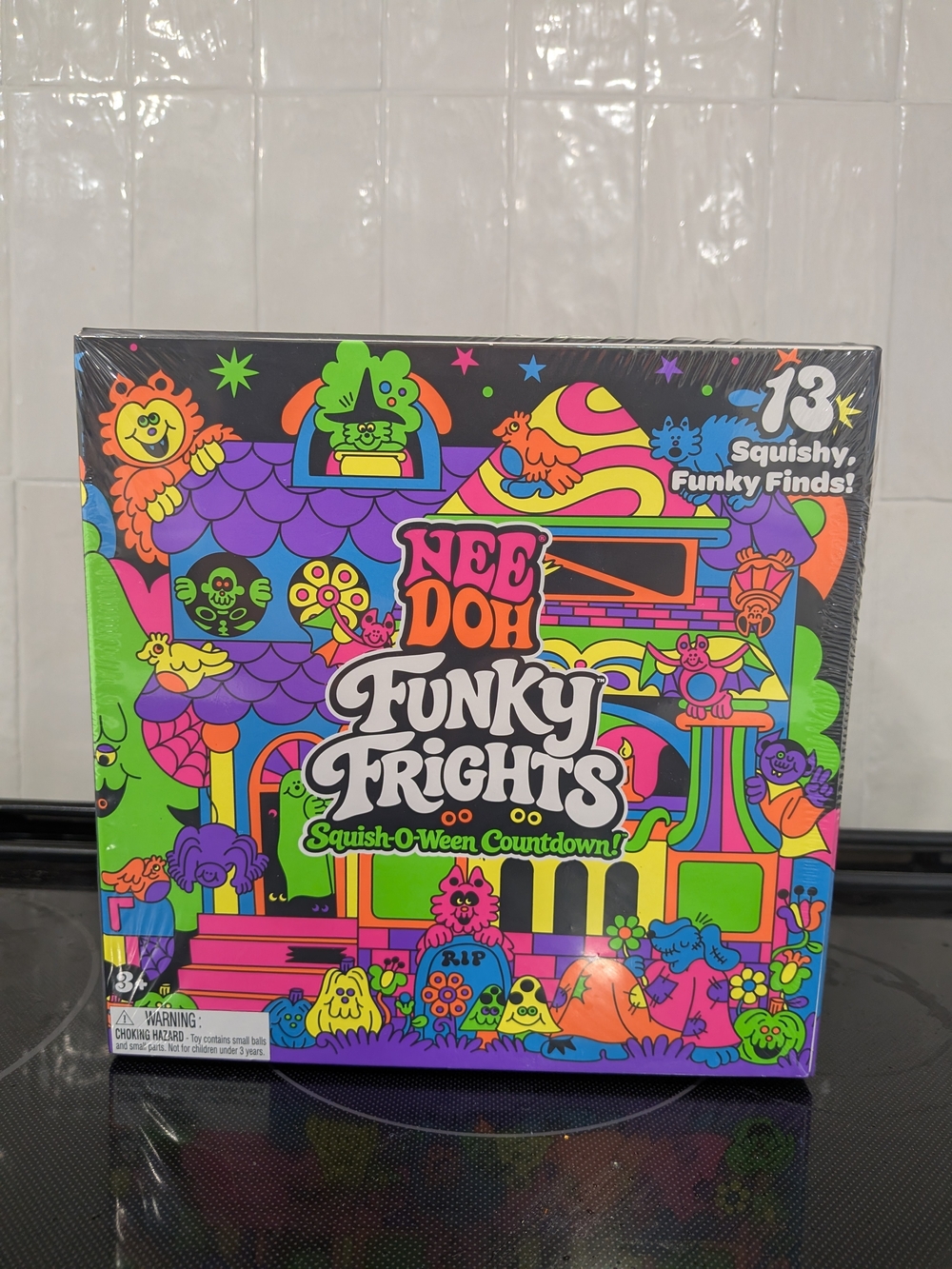 Funky Frights Squish-O-Ween Set - Neon Multicolor